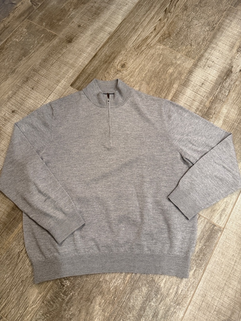 Fairway &‎ Greene Silver/Grey Sweater Size XL